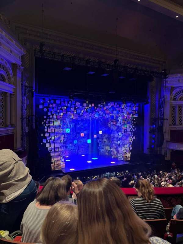 Edinburgh Playhouse, bloc: Circle, rangée: E, place: 48
