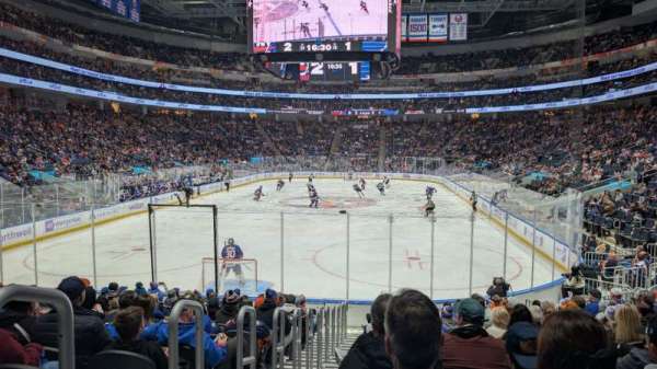 UBS Arena, bloc: 119, rangée: 14, place: 15