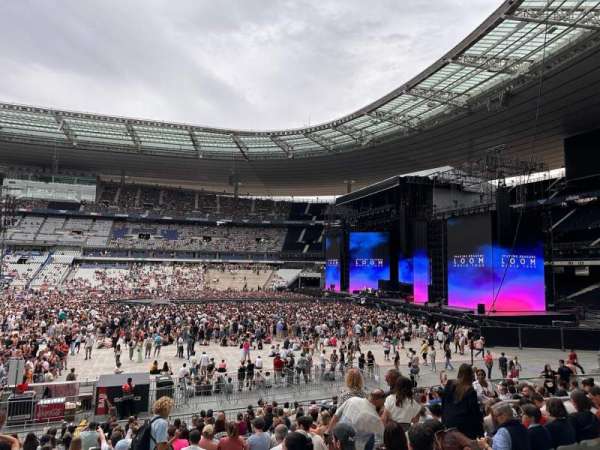 Stade de France, bloc: H1, rangée: 22, place: 3