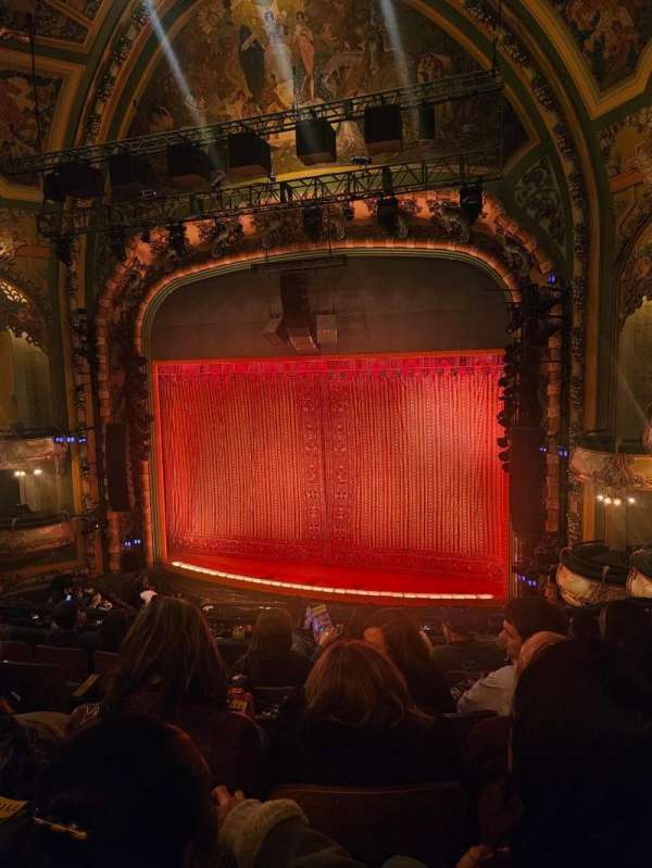 New Amsterdam Theatre, bloc: Mezzanine R, rangée: GG, place: 8