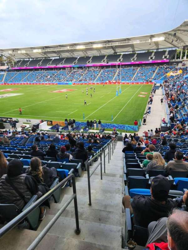 Dignity Health Sports Park, bloc: 106, rangée: z, place: 20