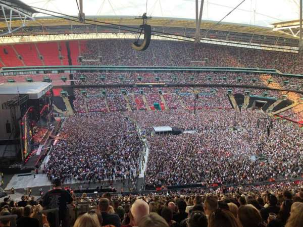 Wembley Stadium, bloc: 529, rangée: 30, place: 71