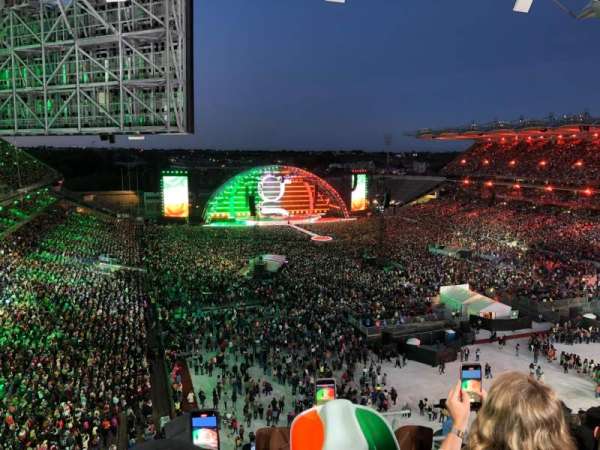 Croke Park, bloc: 722, rangée: O, place: 29
