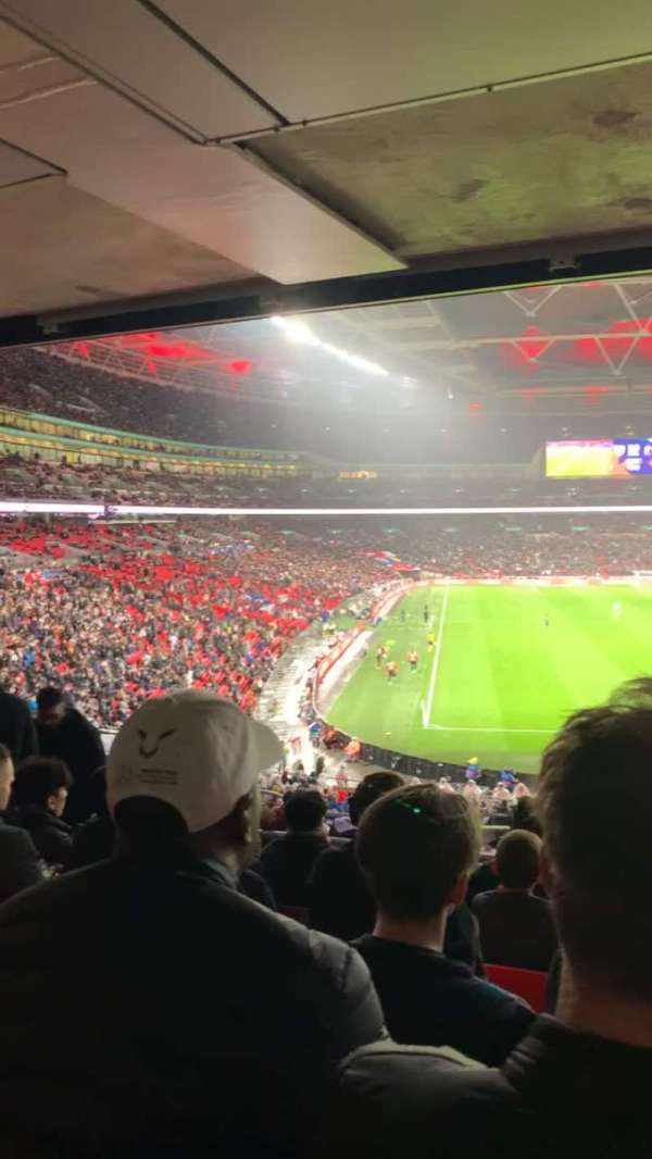 Wembley Stadium, bloc: 136, rangée: 44, place: 66