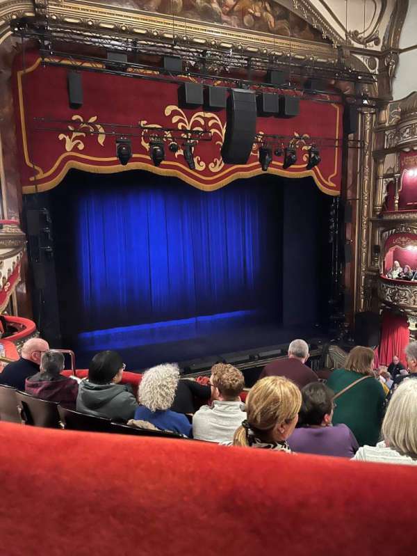 Grand Opera House, Belfast, bloc: Upper Circle, rangée: A, place: 4