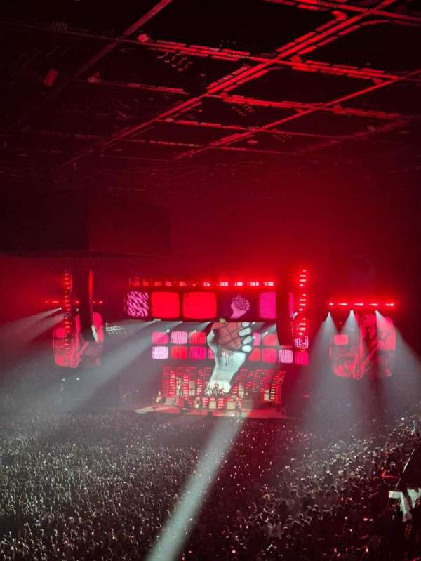 Accor Arena, bloc: Balcon B, rangée: 83, place: 30