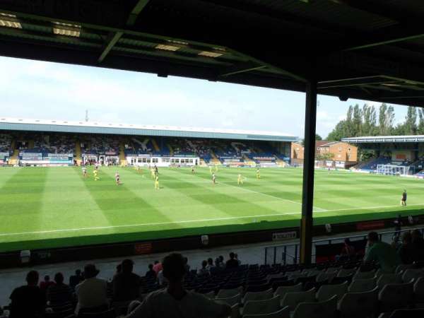 Gigg Lane, bloc: South Stand, rangée: T, place: 54