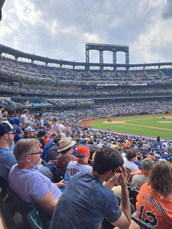 Citi Field, bloc: 112, rangée: 28, place: 15