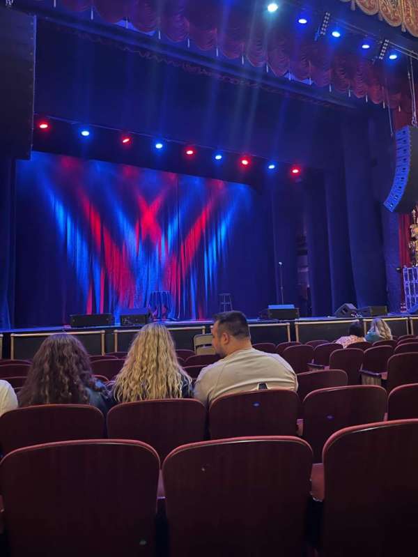 Beacon Theatre, bloc: Orchestra 1, rangée: E, place: 11