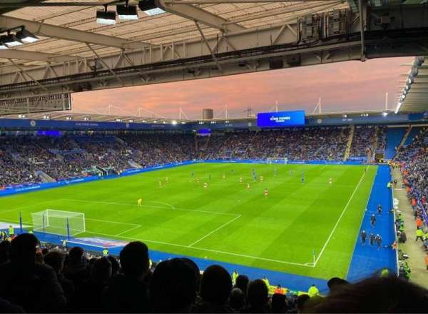 King Power Stadium, bloc: SK1, rangée: JJ, place: 1