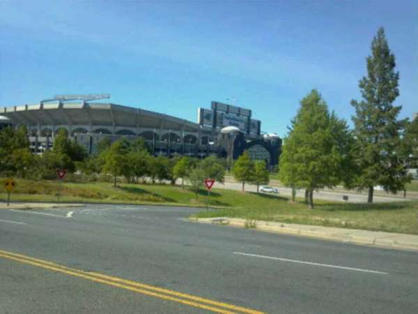 Bank of America Stadium, bloc: Street View