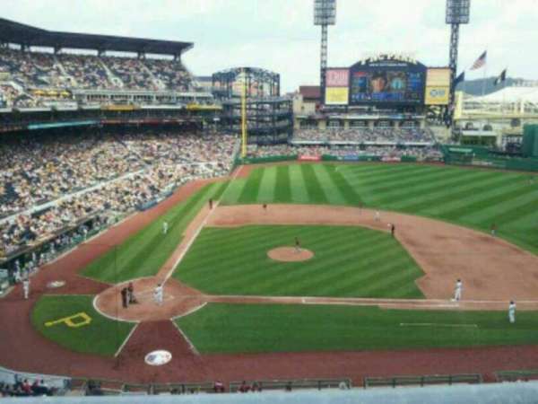PNC Park, bloc: 211, rangée: A, place: 5