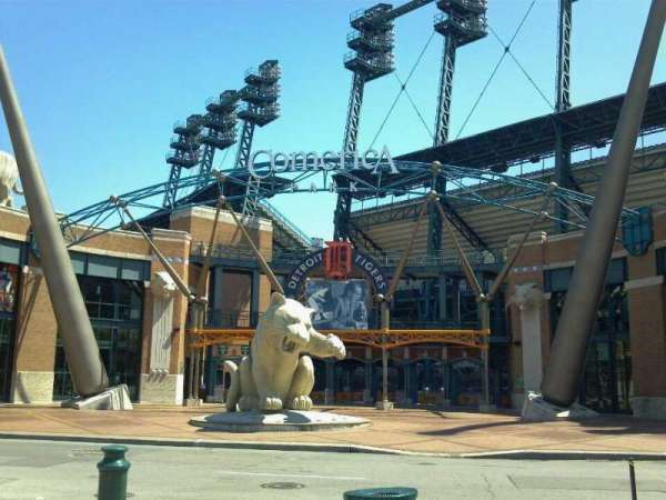 Comerica Park, bloc: Main Entrance