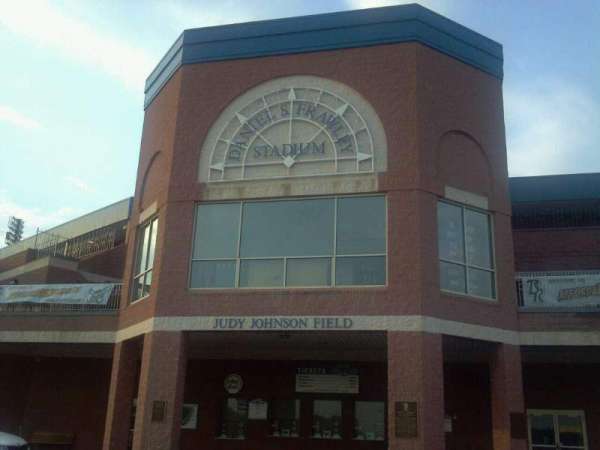 Frawley Stadium, bloc: Main Entrance