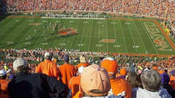 Memorial Stadium, Clemson, bloc: TDC