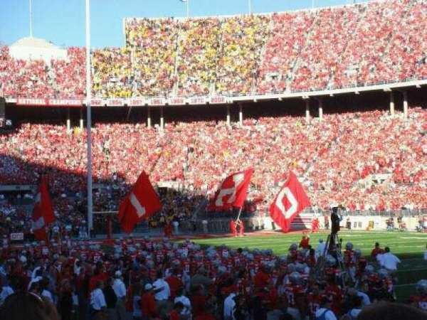 Ohio Stadium, bloc: 18AA, rangée: 3, place: 13