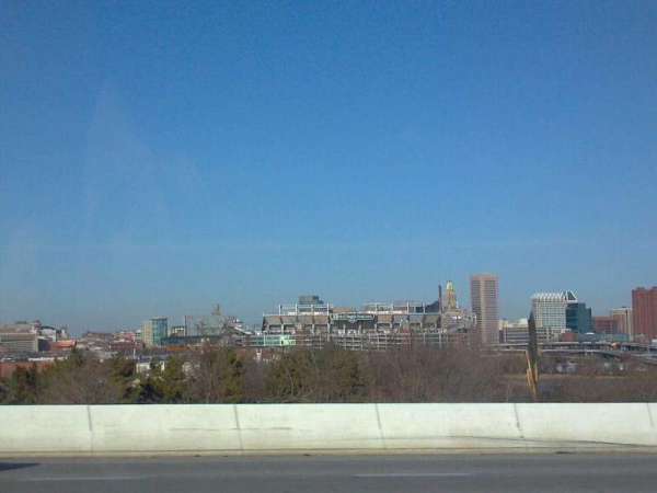 M&T Bank Stadium, bloc: Interstate