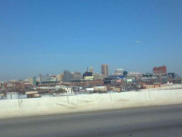 M&T Bank Stadium, bloc: Interstate