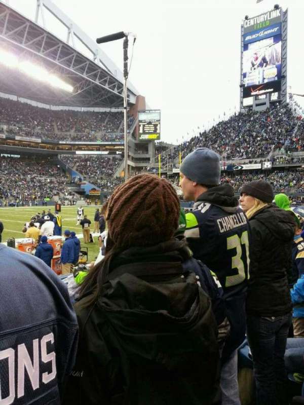 Lumen Field, bloc: 109, rangée: C, place: 21