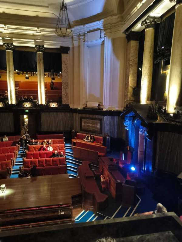 London County Hall, bloc: North Gallery, rangée: A, place: 40