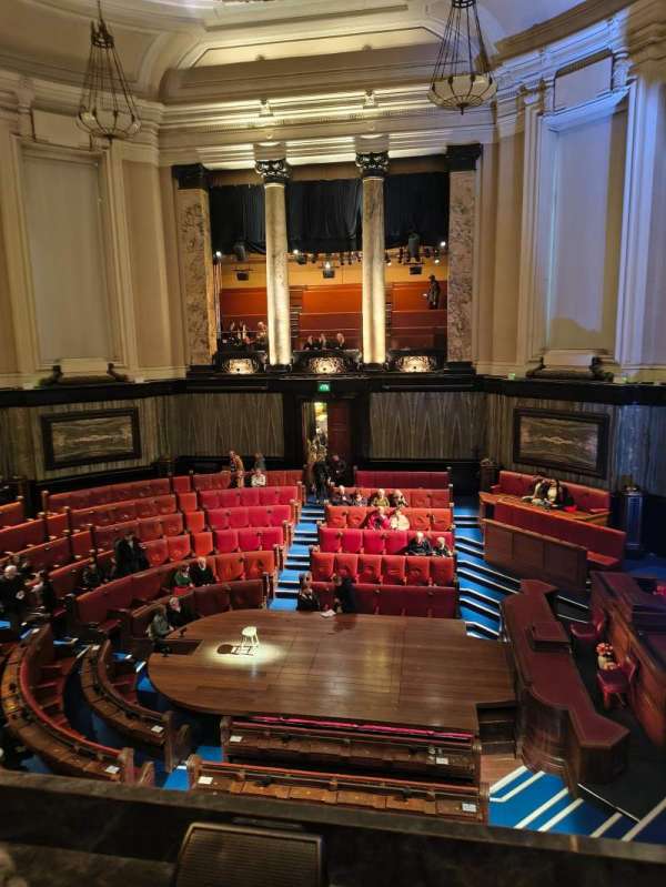 London County Hall, bloc: North Gallery, rangée: A, place: 40