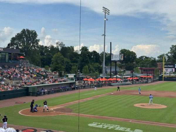 Synovus Park, bloc: 203, rangée: L, place: 8