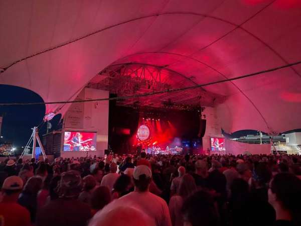 Leader Bank Pavilion, bloc: 6, rangée: E, place: 19