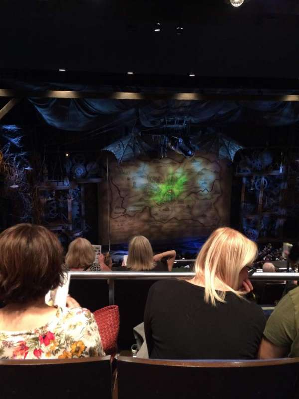 Gershwin Theatre, bloc: Rear Mezzanine L, rangée: G, place: 5