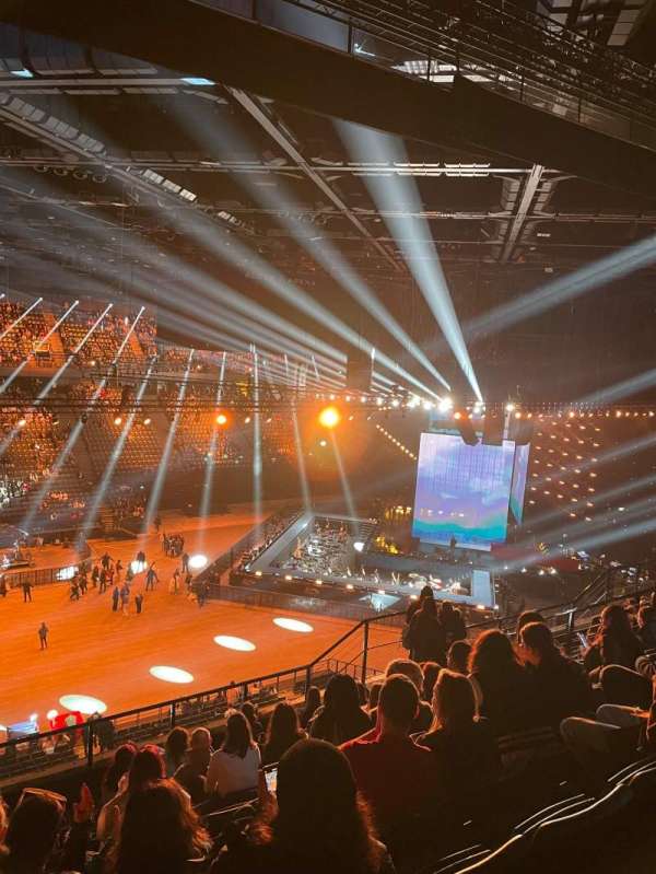 Accor Arena, bloc: Balcon D, rangée: 90, place: 27