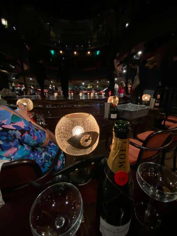 Playhouse theatre, bloc: Stalls, rangée: B (L), place: 7