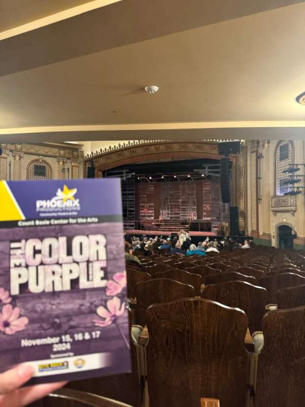 Hackensack Meridian Health Theatre, bloc: Orchestra R, rangée: AA, place: 16