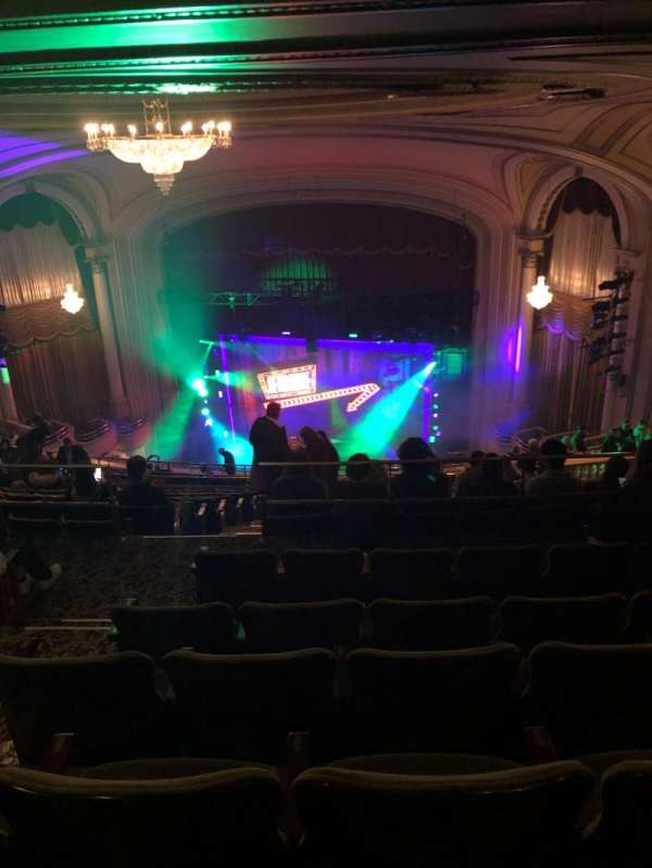 Hanover Theatre, bloc: Upper Right Balcony, rangée: V, place: 112