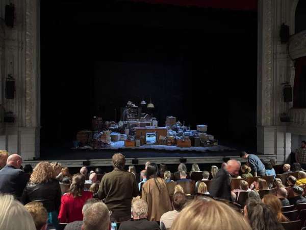 York Theatre Royal, bloc: Stalls, rangée: J, place: 7