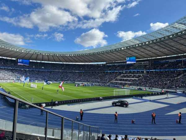 Olympiastadion Berlin, bloc: K.4, rangée: 16, place: 6