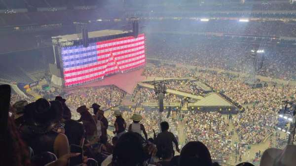 NRG Stadium, bloc: 604, rangée: H, place: 13