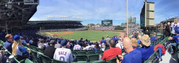Wrigley Field, bloc: 232, rangée: 19, place: 18