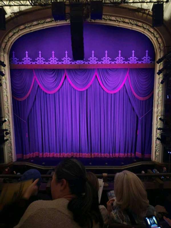 Lyceum Theatre, Broadway, bloc: Mezzanine C, rangée: C, place: 106