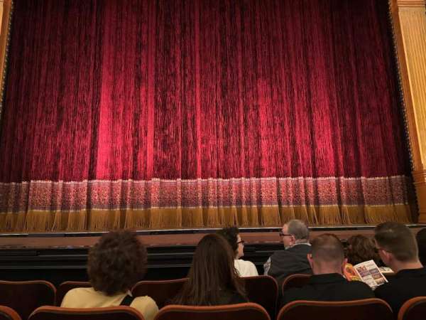 Majestic Theatre, bloc: Orchestra C, rangée: E, place: 108