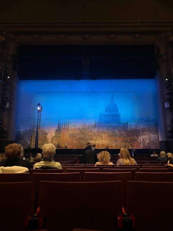 Edinburgh Playhouse, bloc: Stalls, rangée: T, place: 27