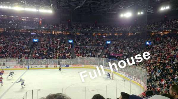 Place Bell, bloc: 116, rangée: S, place: 10
