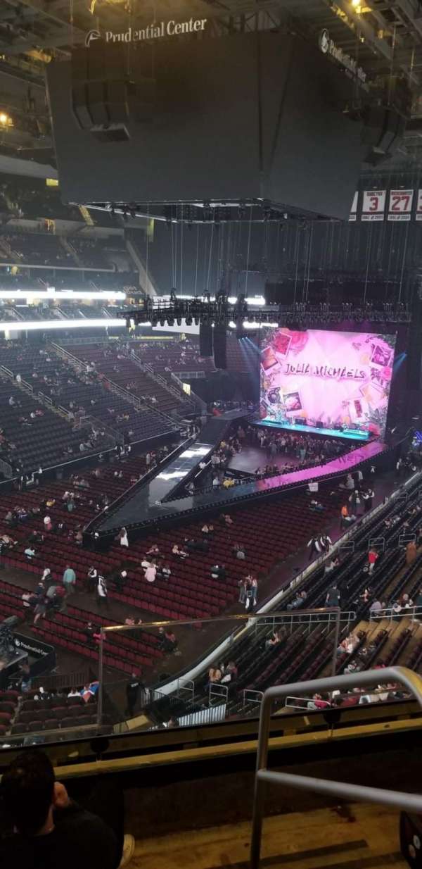 Prudential Center, bloc: 104, rangée: 4, place: 1