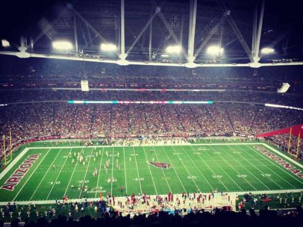 State Farm Stadium, bloc: 414, rangée: 21, place: 12