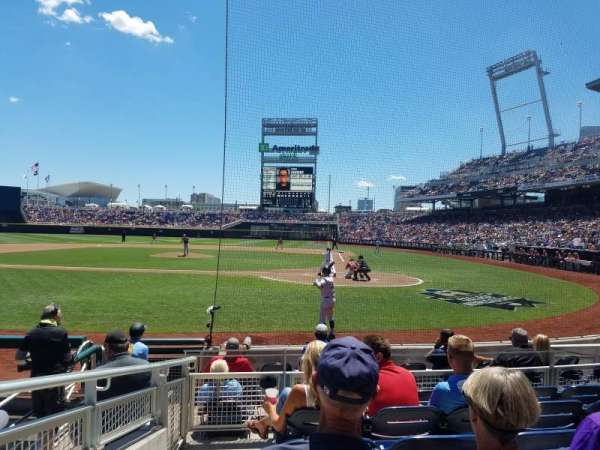 Charles Schwab Field, bloc: 114, rangée: 8, place: 14