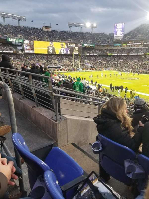 M&T Bank Stadium, bloc: 148, rangée: 29, place: 17