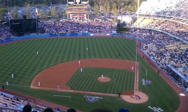 Dodger Stadium, bloc: 11TD, rangée: 9, place: 3