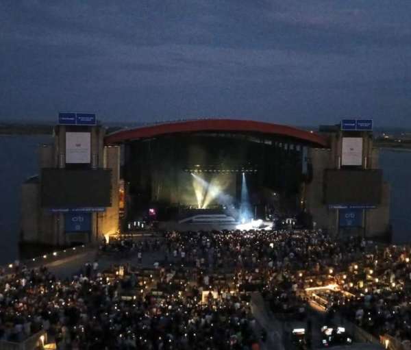 Jones Beach Theater, bloc: 307, rangée: A, place: 16