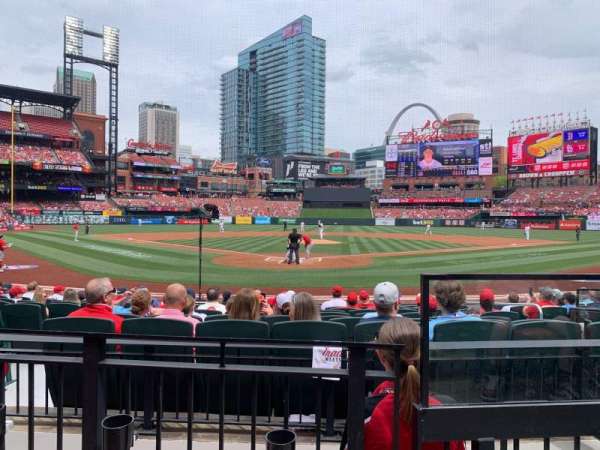 Busch Stadium, bloc: 150, rangée: 2, place: 1