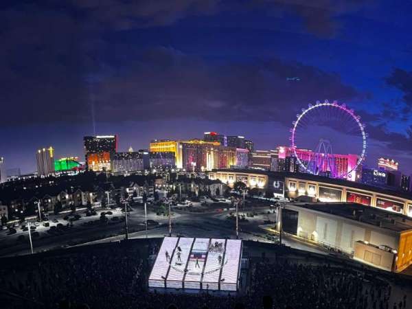 The Sphere, Vegas, bloc: 407, rangée: 21, place: 6