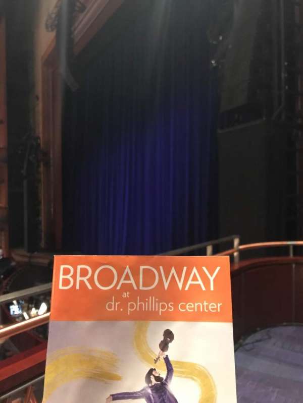 Walt Disney Theatre - Dr. Phillips Center, bloc: Mezzanine Box 2, rangée: 1, place: 2