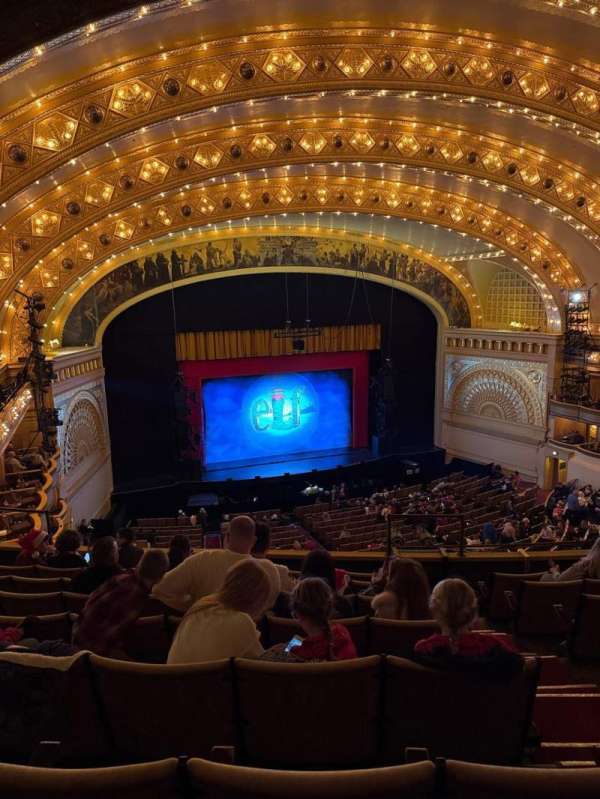 Auditorium Theatre, bloc: First Balcony L, rangée: H, place: 602